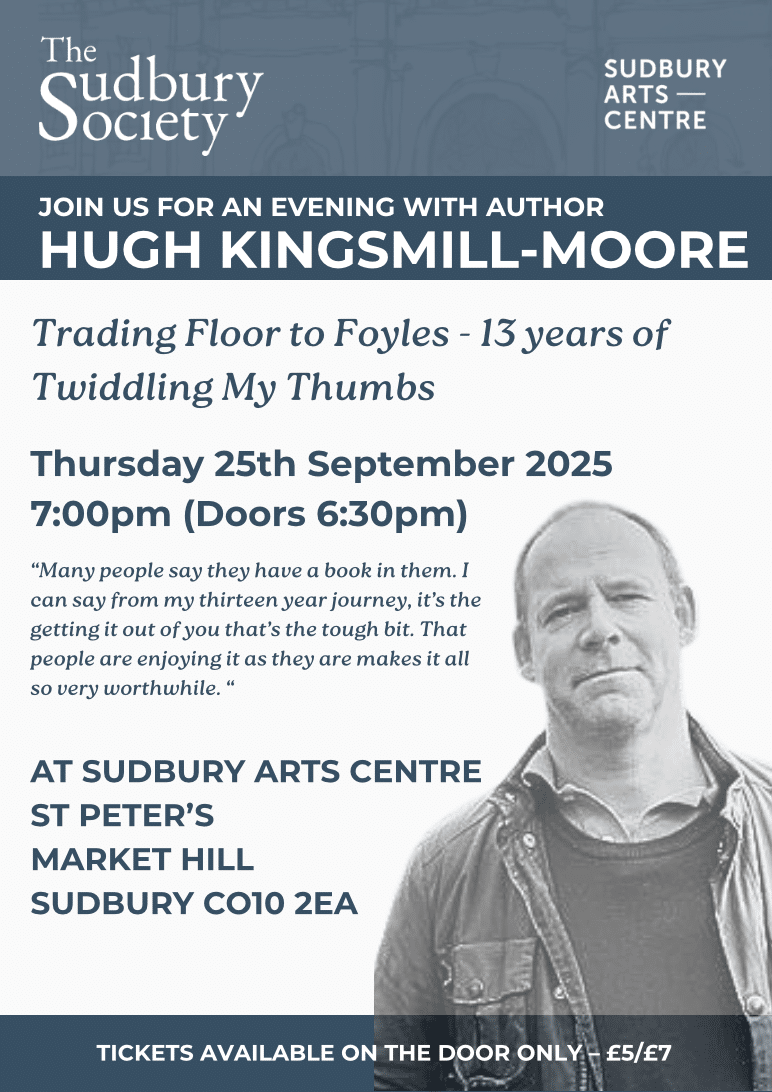 Sudbury Society Monthly Talks | Hugh Kingsmill-Moore