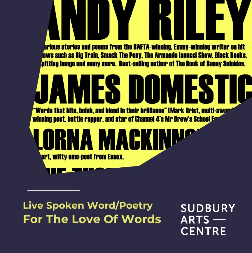 Live Lates | For The Love Of Words £8