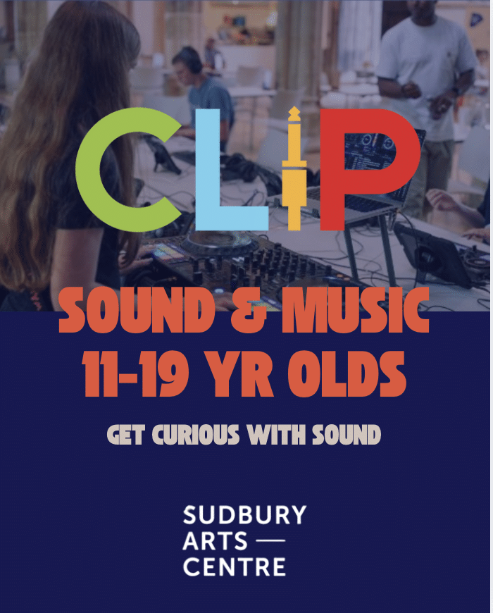 CLIP! FREE Youth Music Club – Ages 11-19