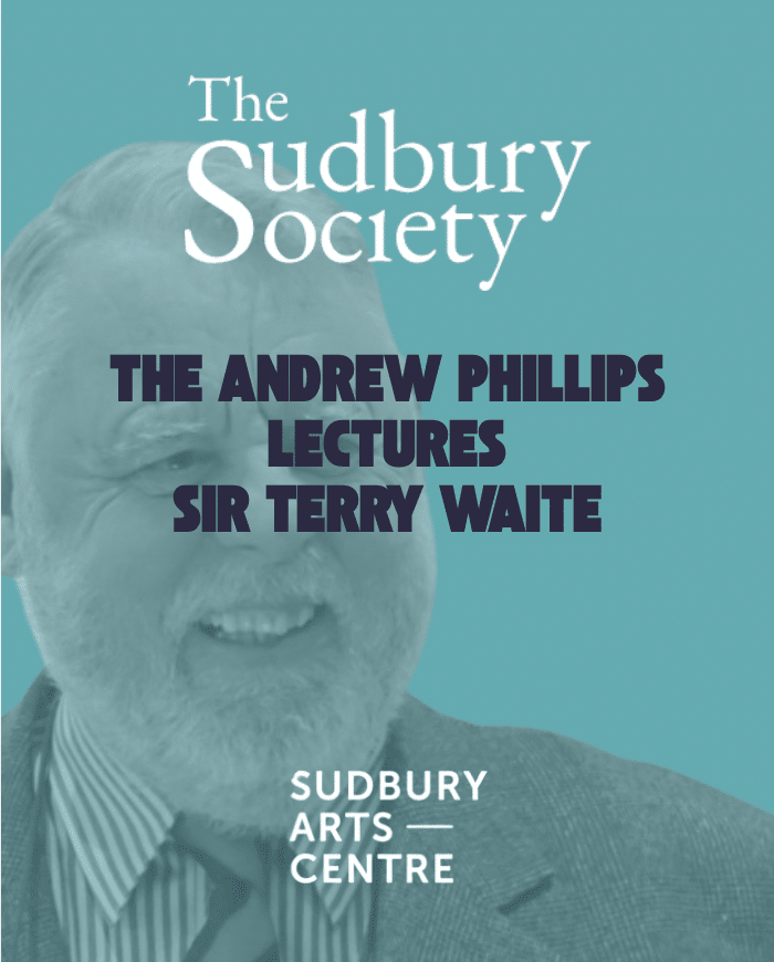 The Andrew Phillips Memorial Lecture with Sir Terry Waite – £10