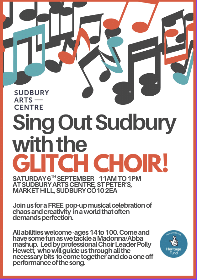Sing Out Sudbury – Glitch pop-up Choir