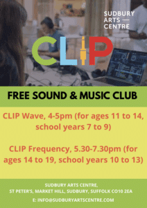 CLIP! Weekly Youth Sound and Music Club