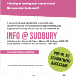 info @ Sudbury : Advice Drop In 16-24