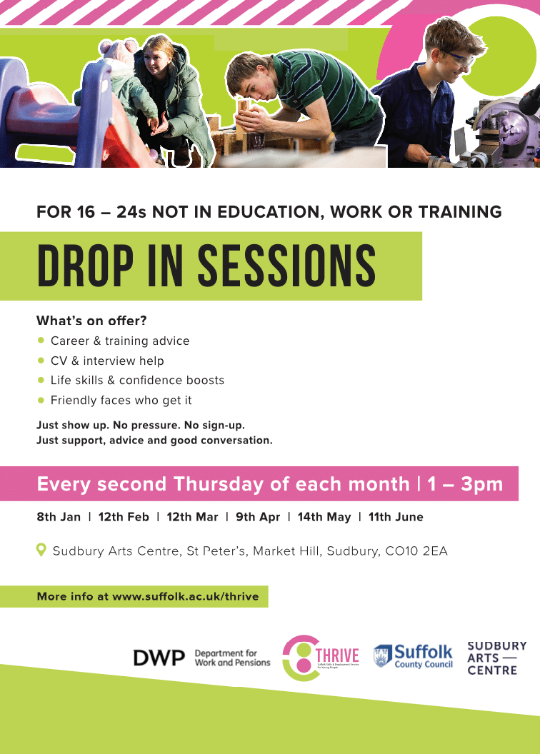 THRIVE : Advice Drop In 16-24