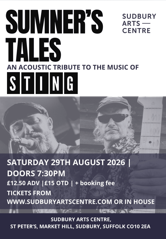 SUMNER’S TALES – an acoustic tribute to the music of Sting