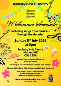 Sudbury Choral Society – A Summer Serenade