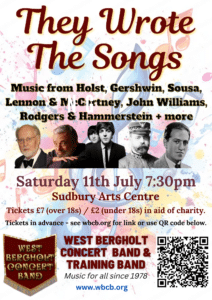 They Wrote The Songs! West Bergholt Concert Band
