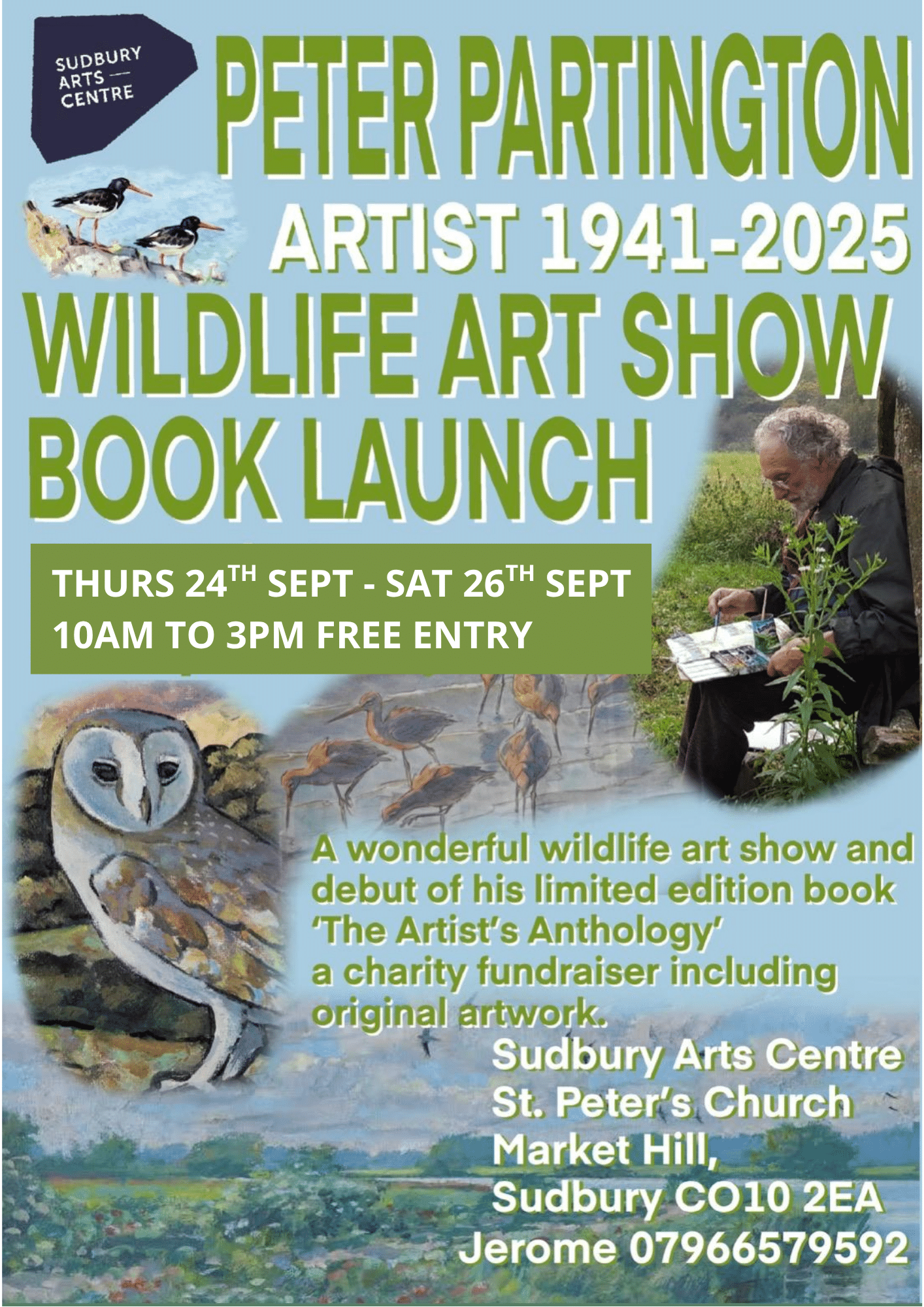 Peter Partington Artist (1941-2025) Show & Book Launch